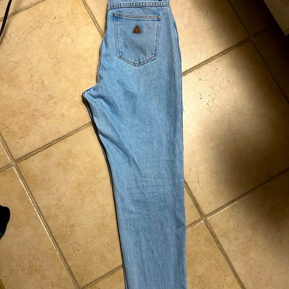 A Brand Classic Blue Straight Leg Jeans
